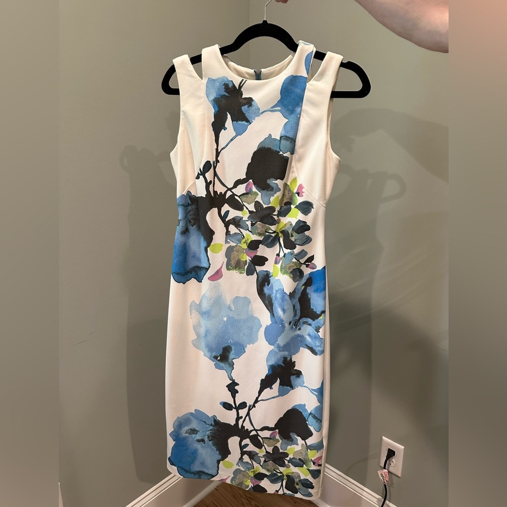 Julian Taylor Midi Dress Size 8